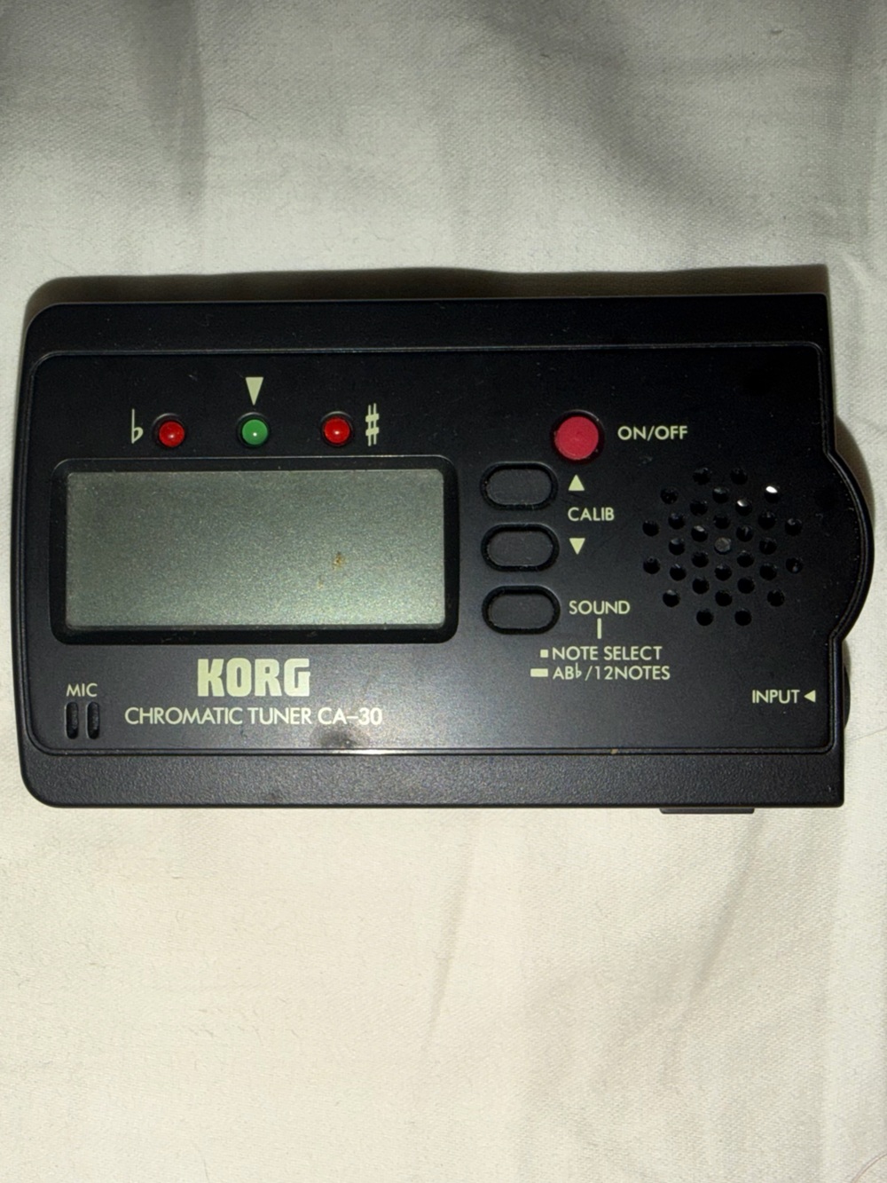 Korg CA-30 Chromatic Tuner for Musical Instruments